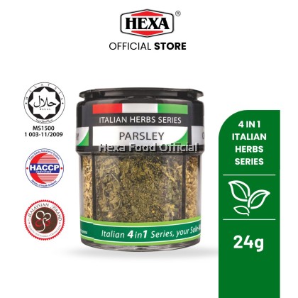HEXA HALAL Italian 4In1 Herbs Series  24gm  Oregano / Parsley / Rosemary / Basil