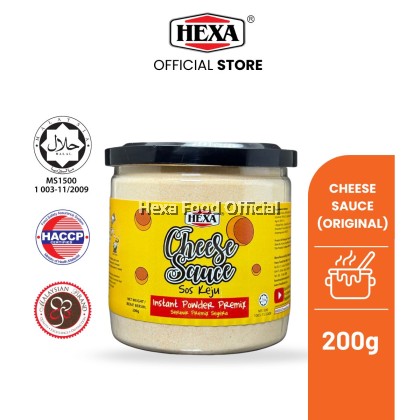 HEXA HALAL Cheese Sauce Premix Powder 200gm HEXA HALAL Cheese Sauce Premix Powder 200gm