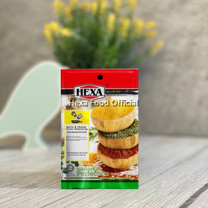 HEXA HALAL Garlic & Cheese Seasoning 50gm HEXA HALAL Garlic & Cheese Seasoning 50gm