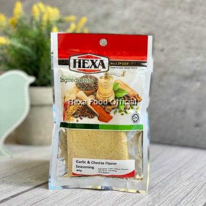 HEXA HALAL Garlic & Cheese Seasoning 50gm HEXA HALAL Garlic & Cheese Seasoning 50gm