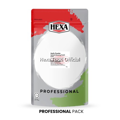 HEXA Garlic Powder #101 1kg Packaging HEXA Garlic Powder #101 1kg Packaging