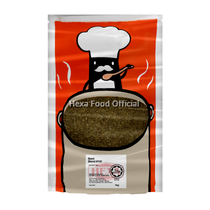 HEXA Basil Leaves 1kg Packaging HEXA Basil Leaves 1kg Packaging