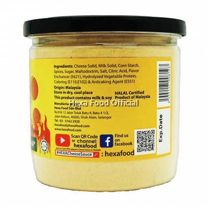 Hexa HALAL Jalapeno Cheese Sauce Premix Powder 200gm*12