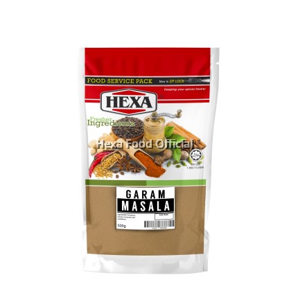 HEXA Garam Masala 500gm Food Service Packaging HEXA Garam Masala 500gm Food Service Packaging