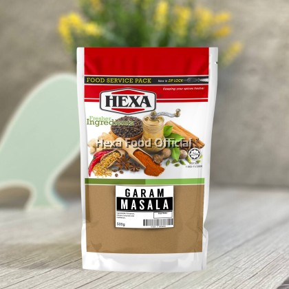 HEXA Garam Masala 500gm Food Service Packaging HEXA Garam Masala 500gm Food Service Packaging