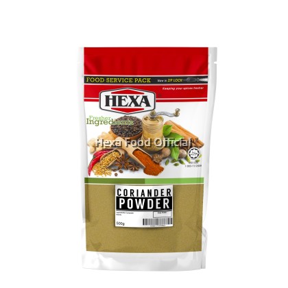 HEXA Coriander Powder 500gm Food Service Packaging HEXA Coriander Powder 500gm Food Service Packaging