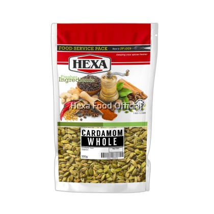 HEXA Cardamom Seeds 300gm Food Service Packaging HEXA Cardamom Seeds 300gm Food Service Packaging