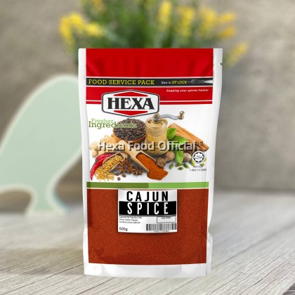 HEXA Cajun Spice 500gm  Food Service Packaging