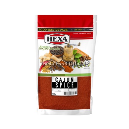 HEXA Cajun Spice 500gm  Food Service Packaging