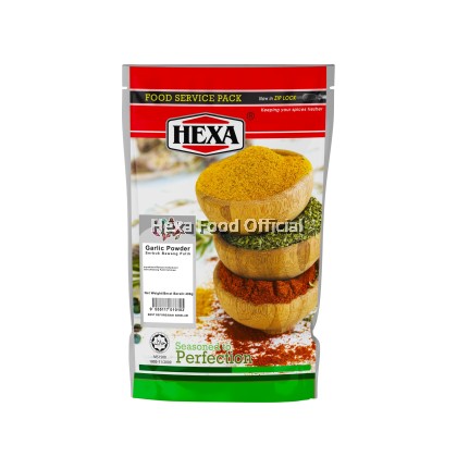 HEXA Garlic Powder 400gm  Food Service Packaging