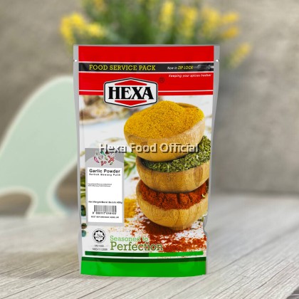 HEXA Garlic Powder 400gm  Food Service Packaging