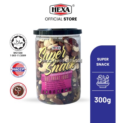 HEXA Super Snack NUT.TREAT.IOUS 300gm Bottle