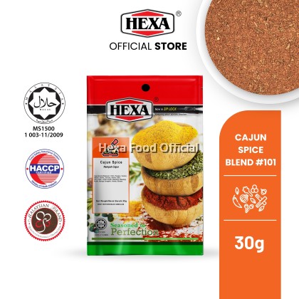HEXA HALAL Cajun Spice 101 30gm 