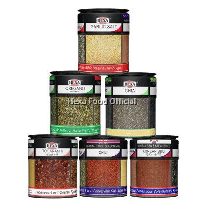 HEXA Country Spices 4 In 1 Series SET HEXA Country Spices 4 In 1 Series SET