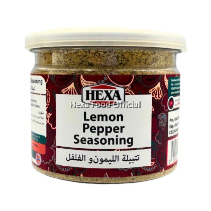 HEXA HALAL Lemon Pepper Seasoning 160g #100
