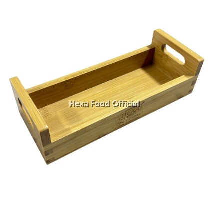 HEXA Wooden Rack (3-in-1 Bamboo Organizer)