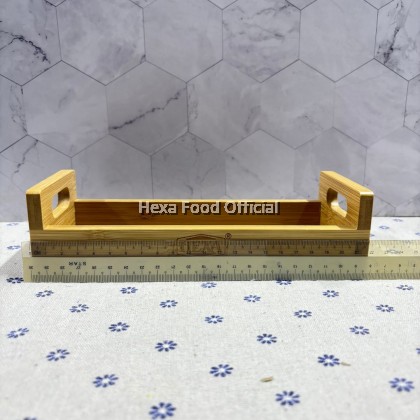 HEXA Wooden Rack (3-in-1 Bamboo Organizer)